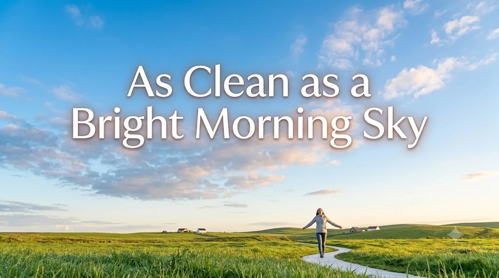 As Clean as a Bright Morning Sky