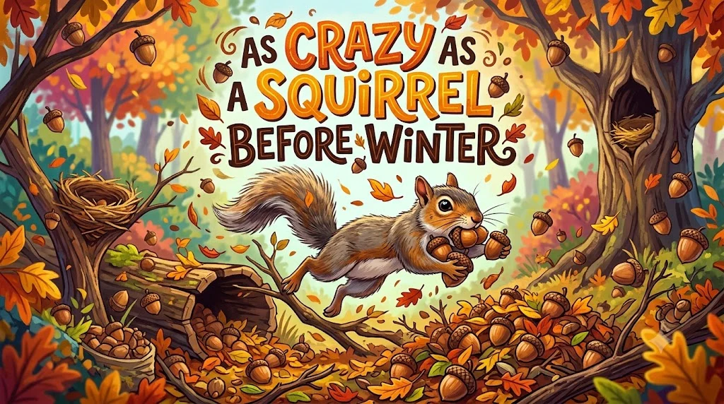 As Crazy as a Squirrel Before Winter