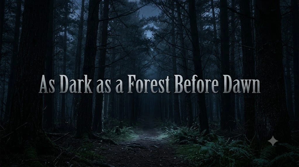 As Dark as a Forest Before Dawn