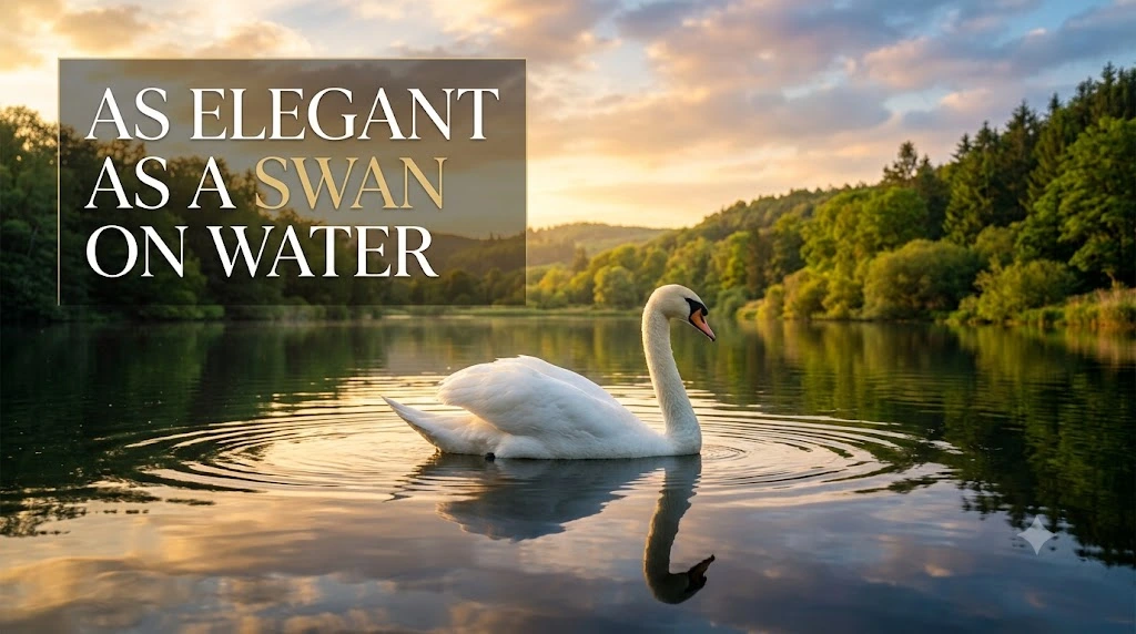 As Elegant as a Swan on Water