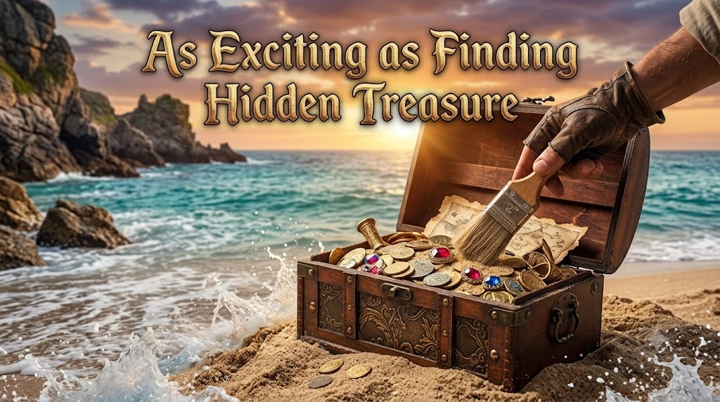As Exciting as Finding Hidden Treasure