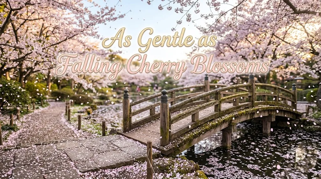 As Gentle as Falling Cherry Blossoms