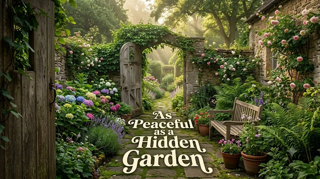 As Peaceful as a Hidden Garden