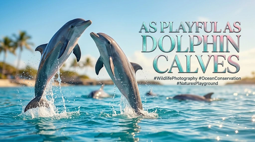 As Playful as Dolphin Calves