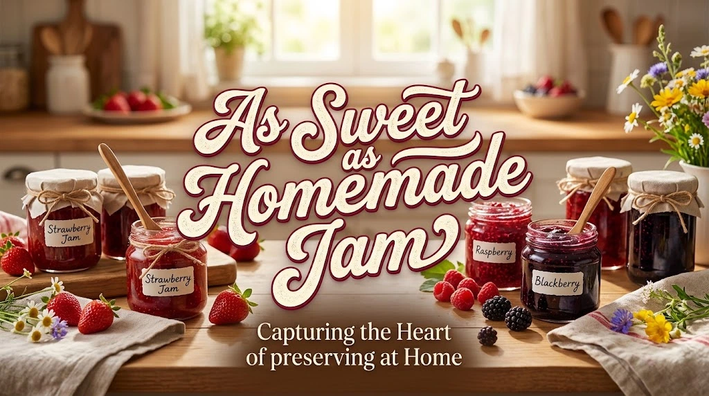 As Sweet as Homemade Jam