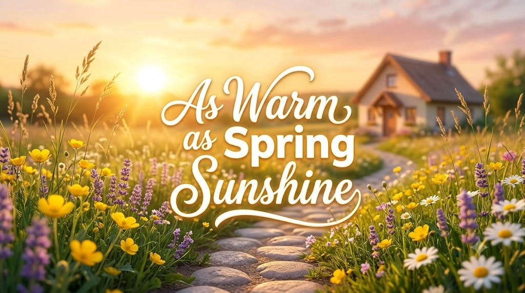 As Warm as Spring Sunshine
