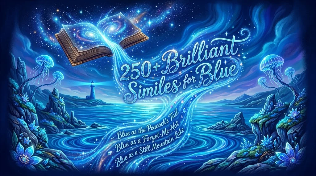 Brilliant Similes for Blue