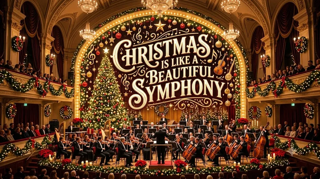 Christmas Is Like a Beautiful Symphony