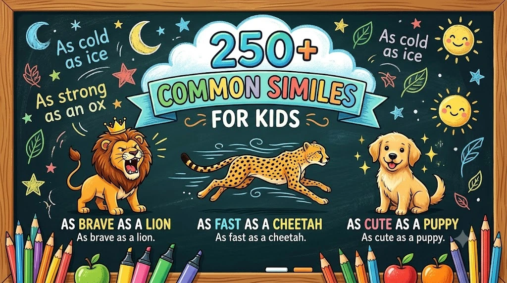 Common Similes for Kids
