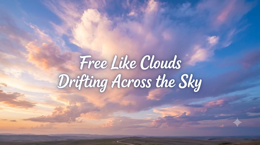 Free Like Clouds Drifting Across the Sky