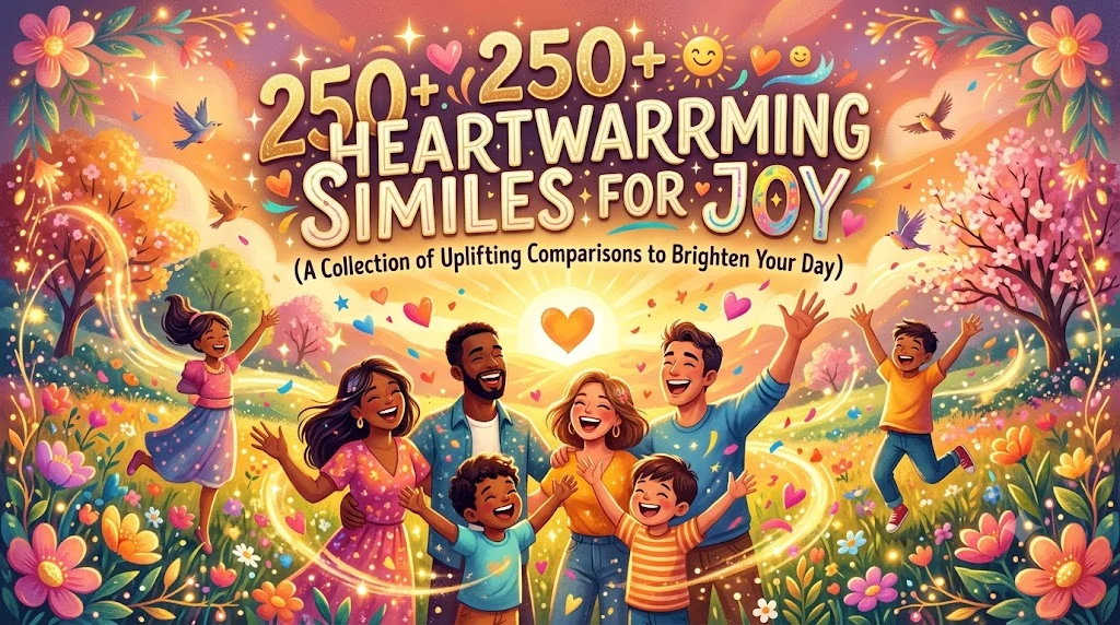 Heartwarming Similes for Joy