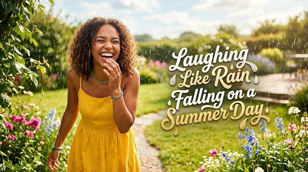 Laughing Like Rain Falling on a Summer Day