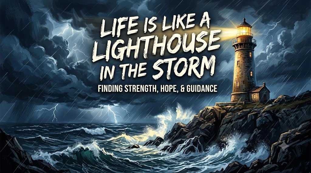 Life Is Like a Lighthouse in the Storm