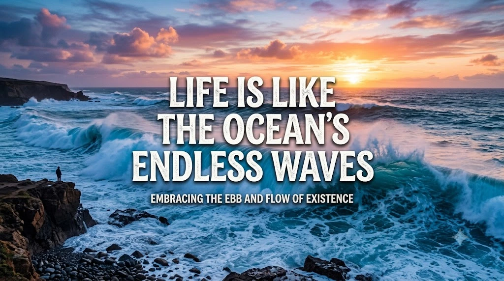 Life Is Like the Ocean's Endless Waves