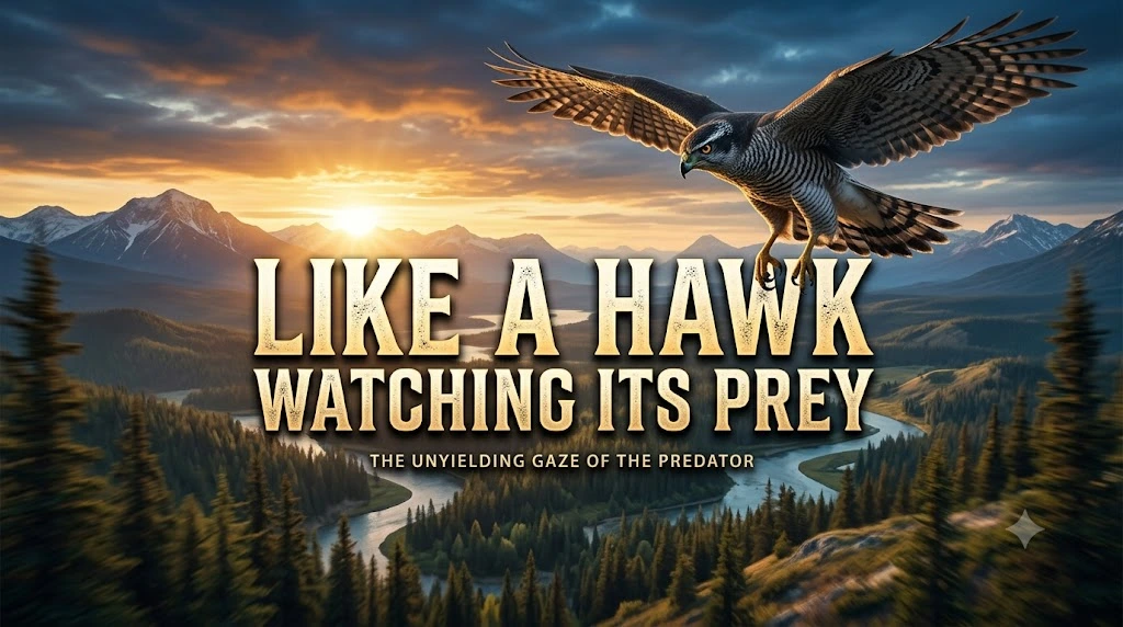 Like a Hawk Watching Its Prey