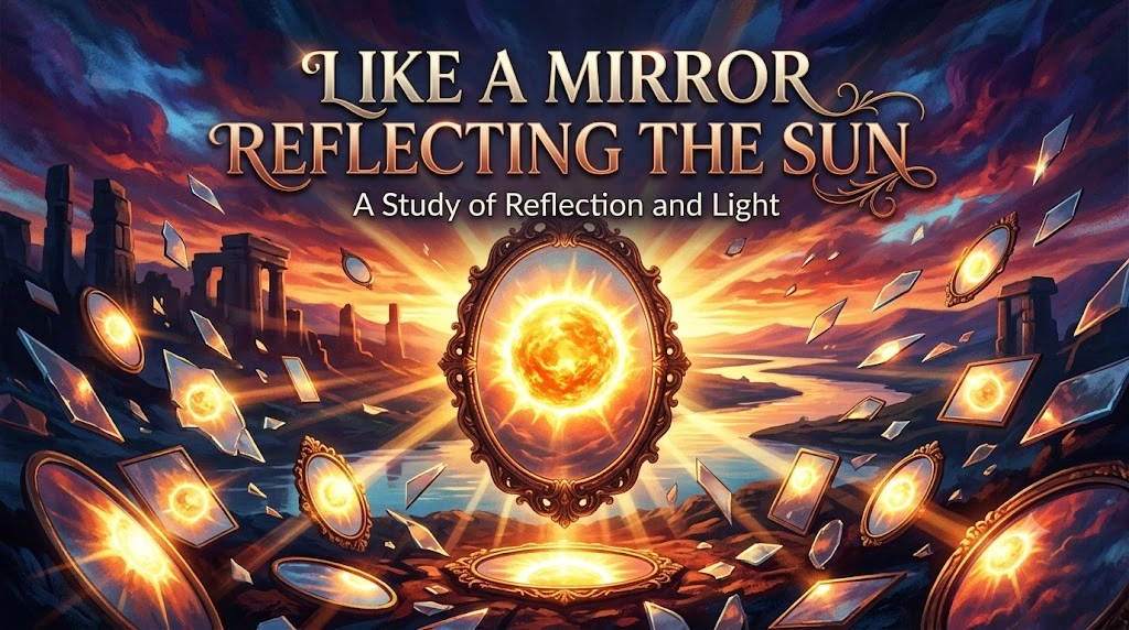 Like a Mirror Reflecting the Sun