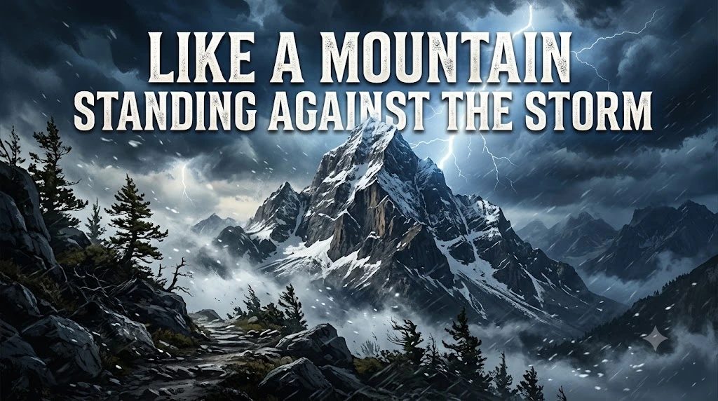 Like a Mountain Standing Against the Storm