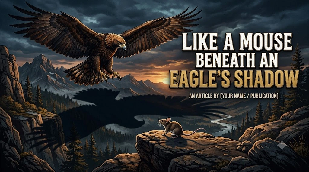 Like a Mouse Beneath an Eagle's Shadow