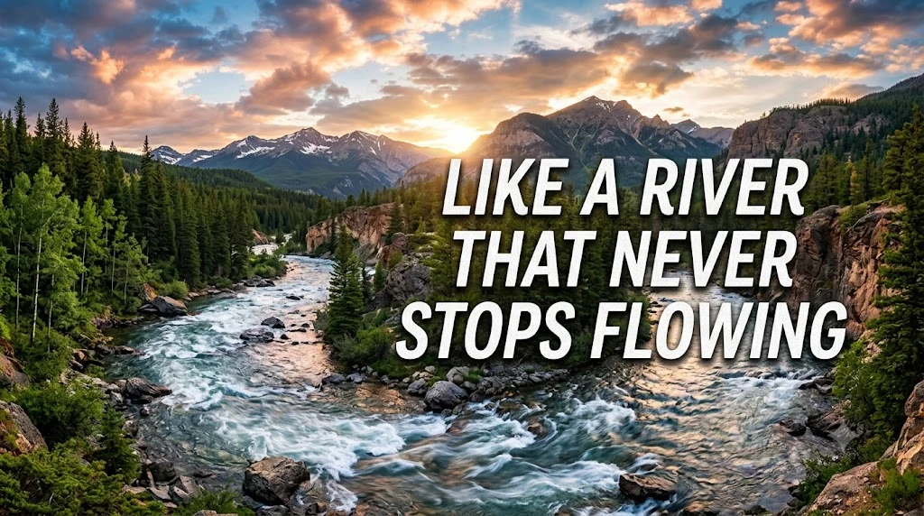 Like a River That Never Stops Flowing