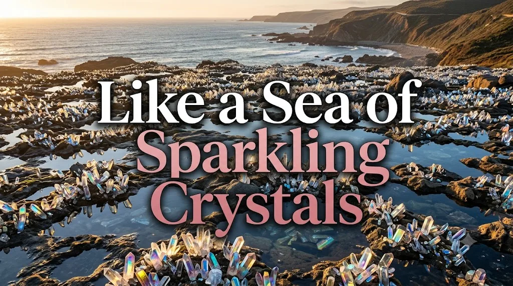 Like a Sea of Sparkling Crystals
