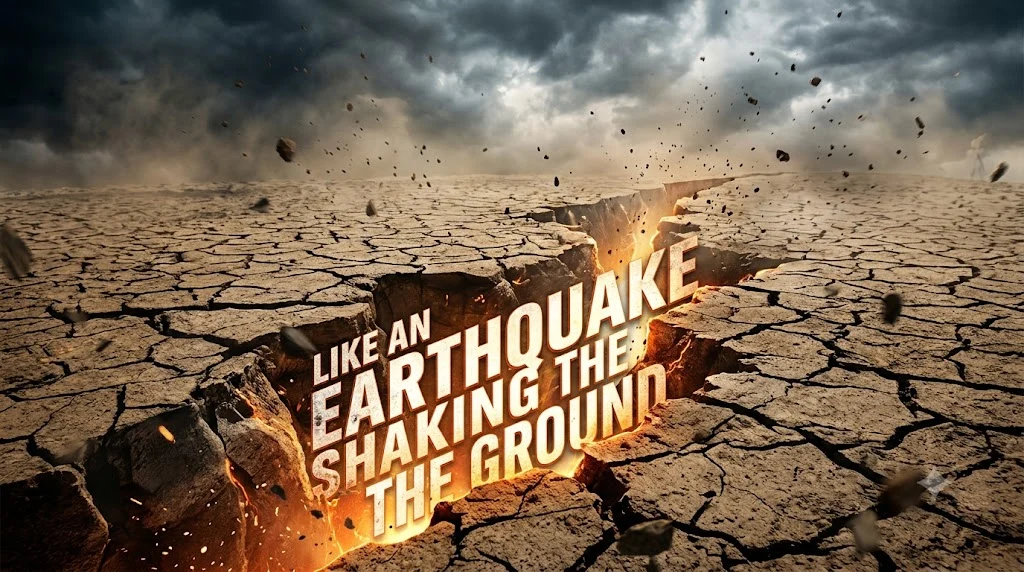 Like an Earthquake Shaking the Ground