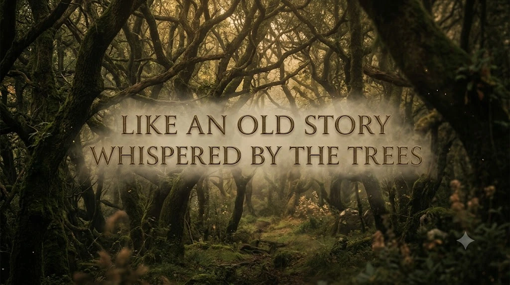 Like an old story whispered by the trees