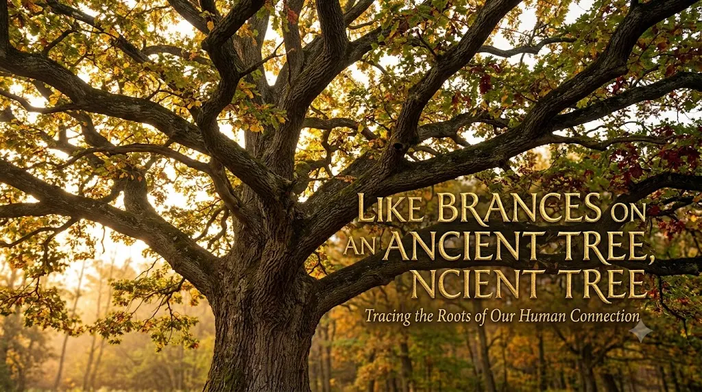 Like Branches on an Ancient Tree