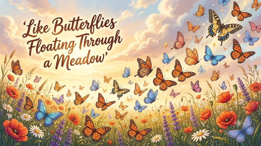 Like Butterflies Floating Through a Meadow