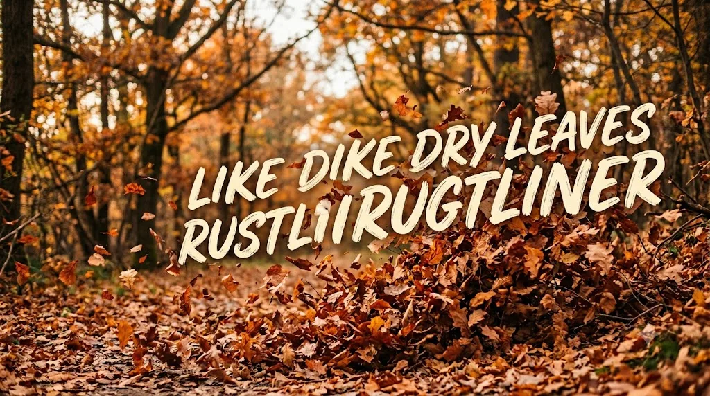 Like Dry Leaves Rustling Together