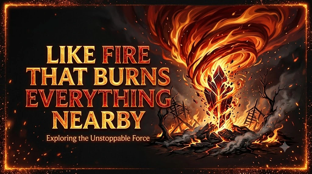 Like Fire That Burns Everything Nearby