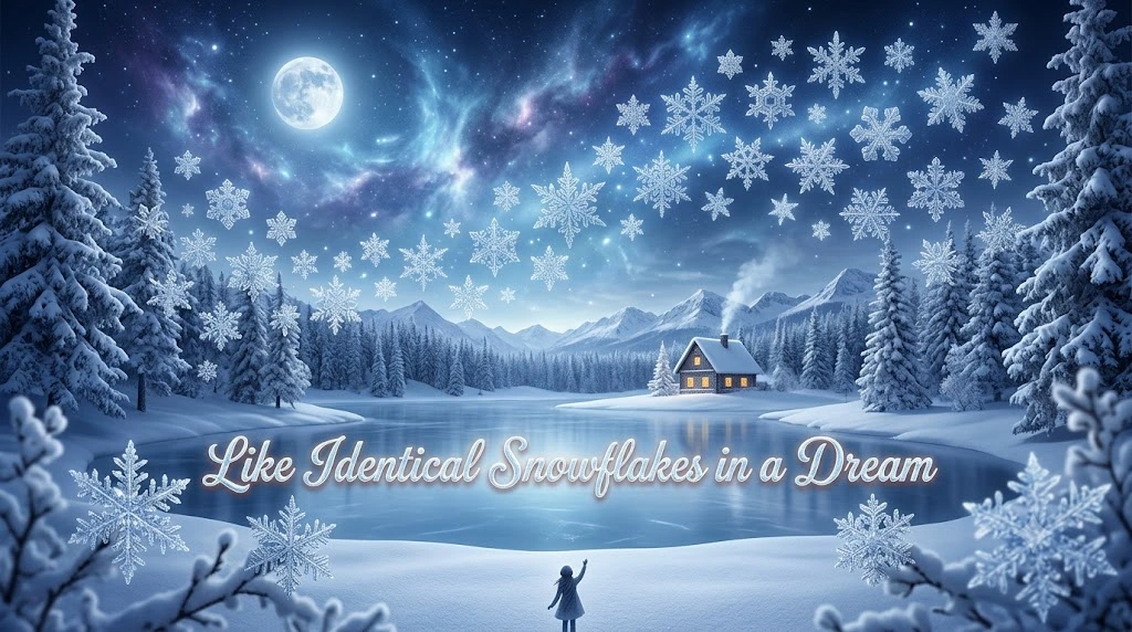 Like Identical Snowflakes in a Dream