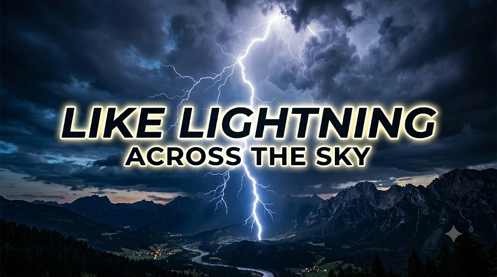 Like Lightning Across the Sky