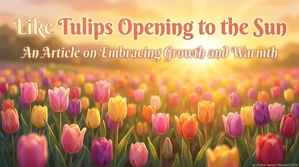 Like Tulips Opening to the Sun