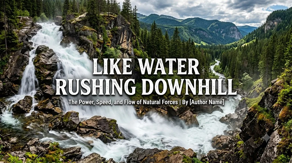 Like Water Rushing Downhill