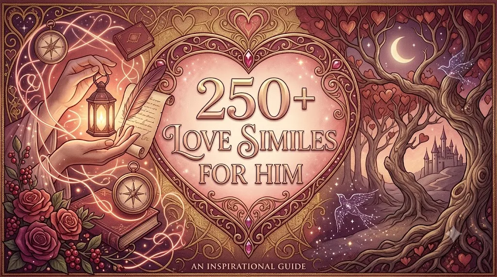 Love Similes for Him