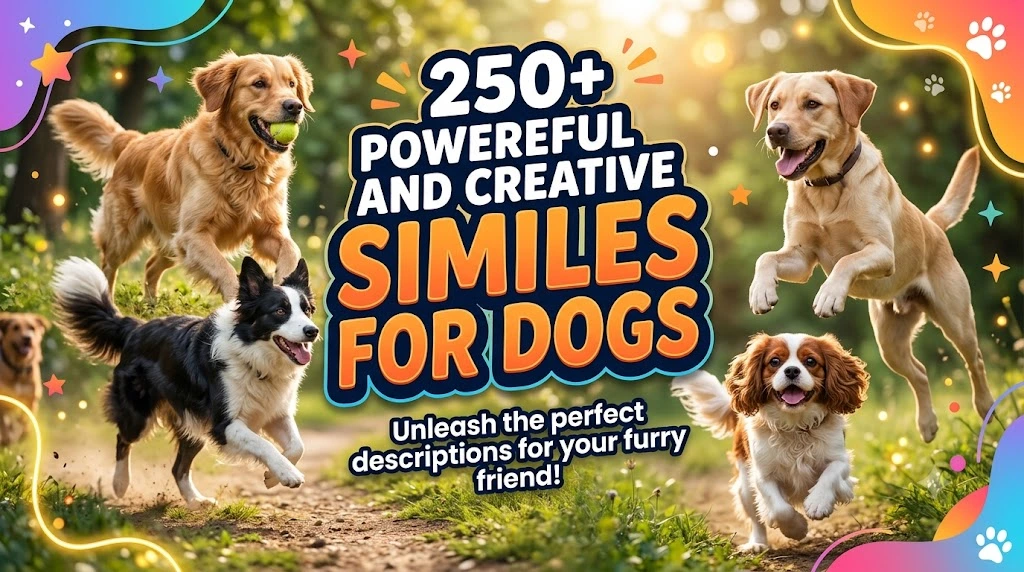 Powerful and Creative Similes for Dogs
