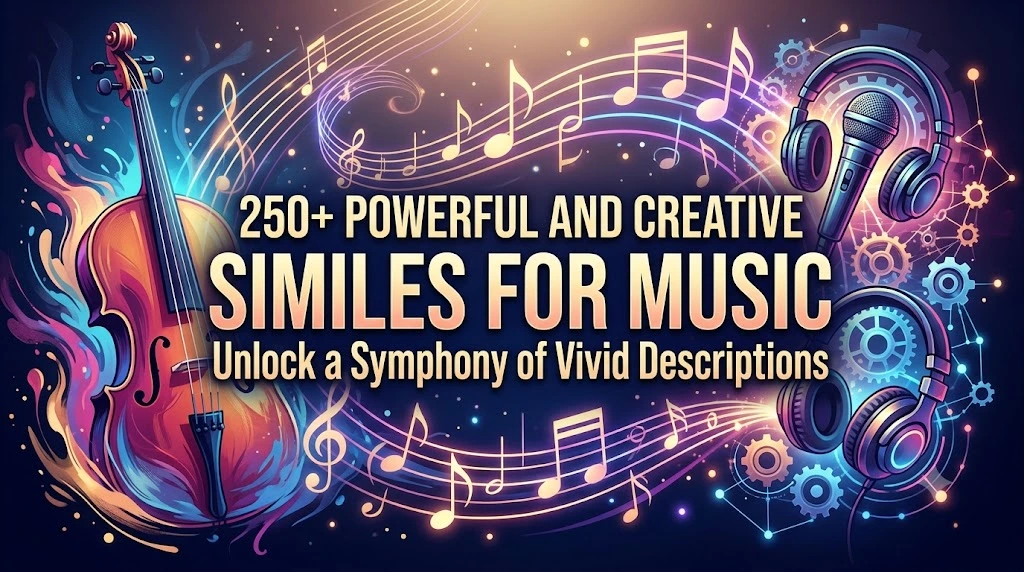Powerful and Creative Similes for Music
