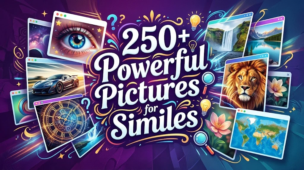Powerful Pictures for Similes