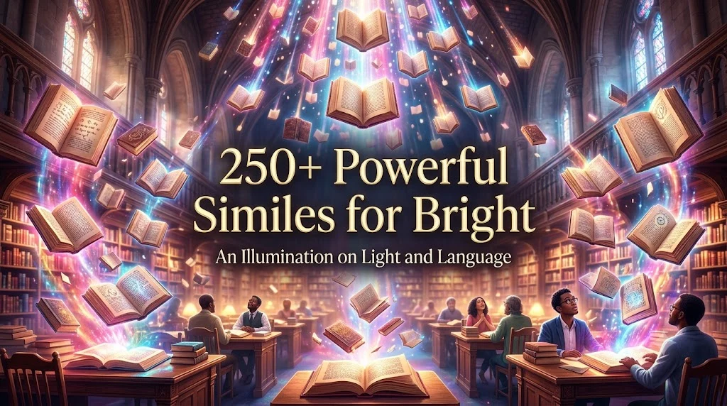 Powerful Similes for Bright