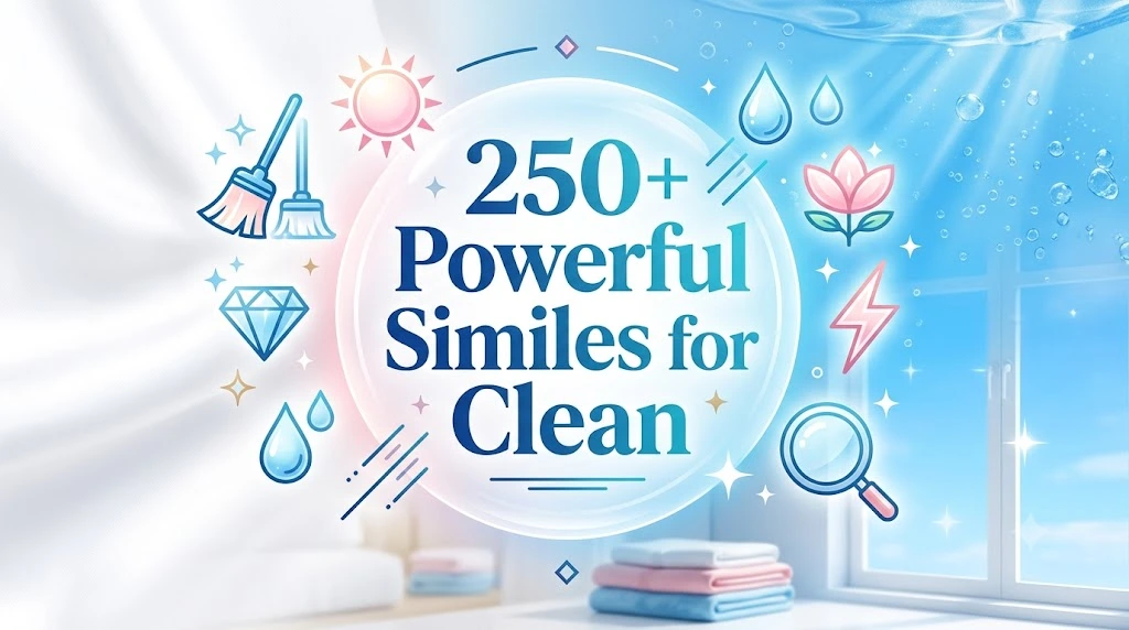 Powerful Similes for Clean