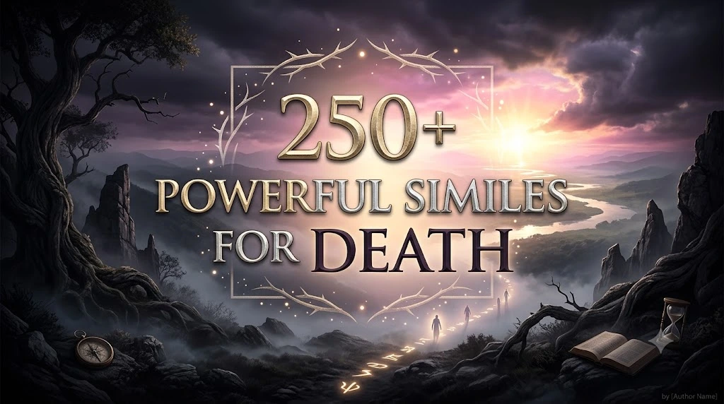Powerful Similes for Death
