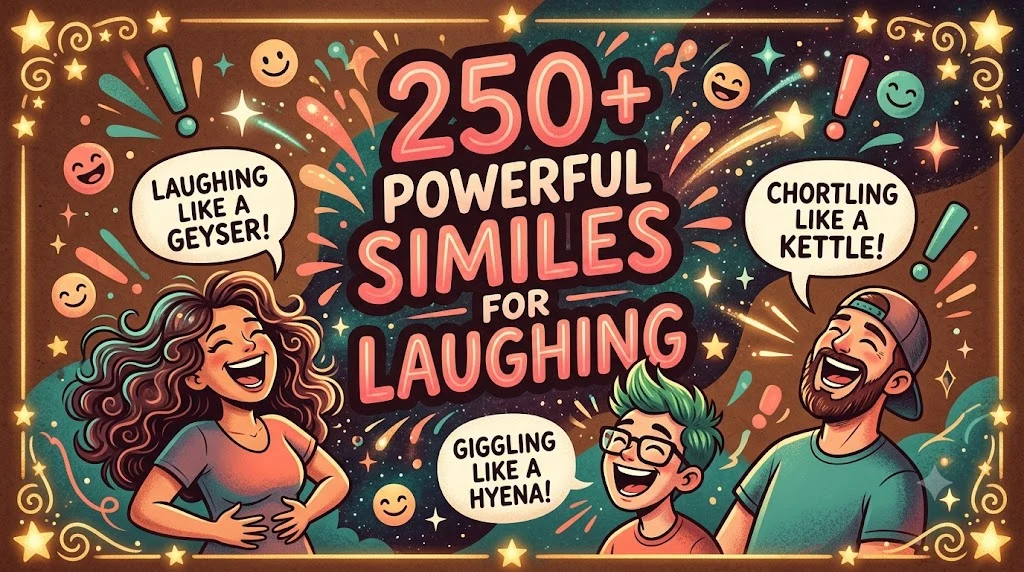 Powerful Similes for Laughing