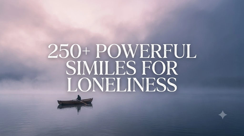 Powerful Similes for Loneliness