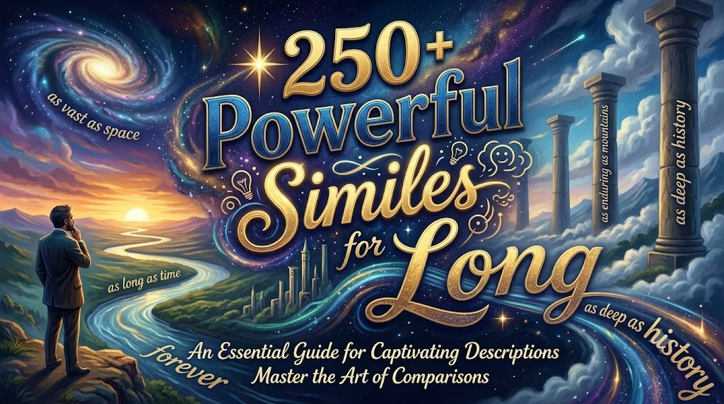 Powerful Similes for Long