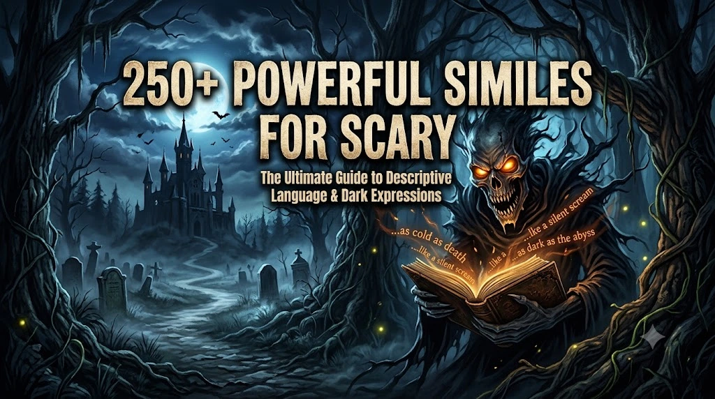Powerful Similes for Scary