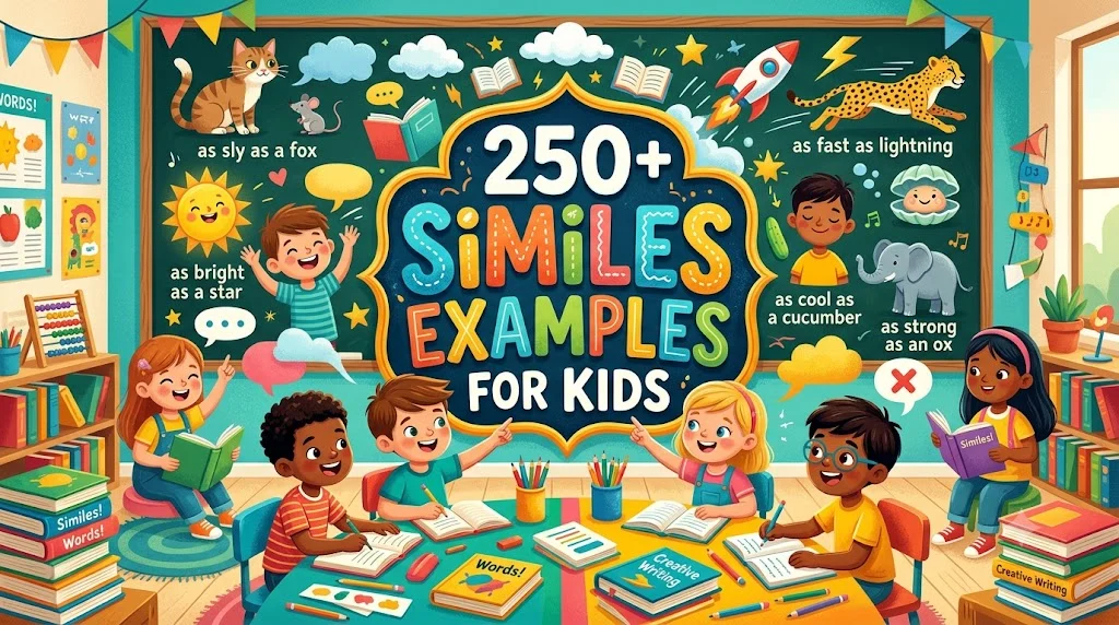 Similes Examples for Kids