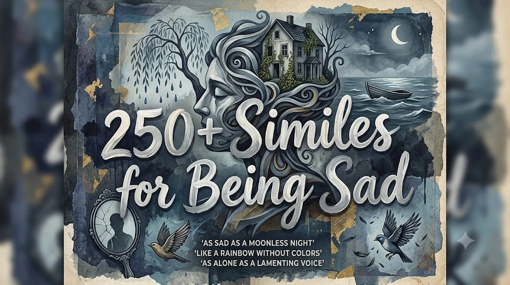 Similes for Being Sad