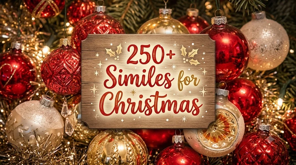 Similes for Christmas