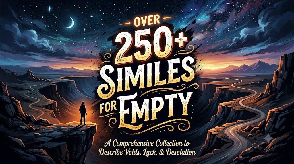 Similes for Empty