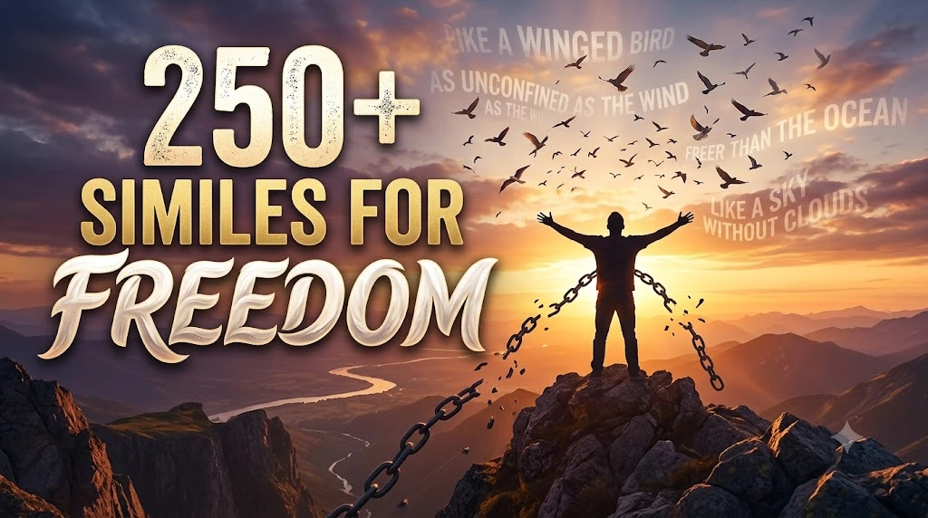 Similes for Freedom